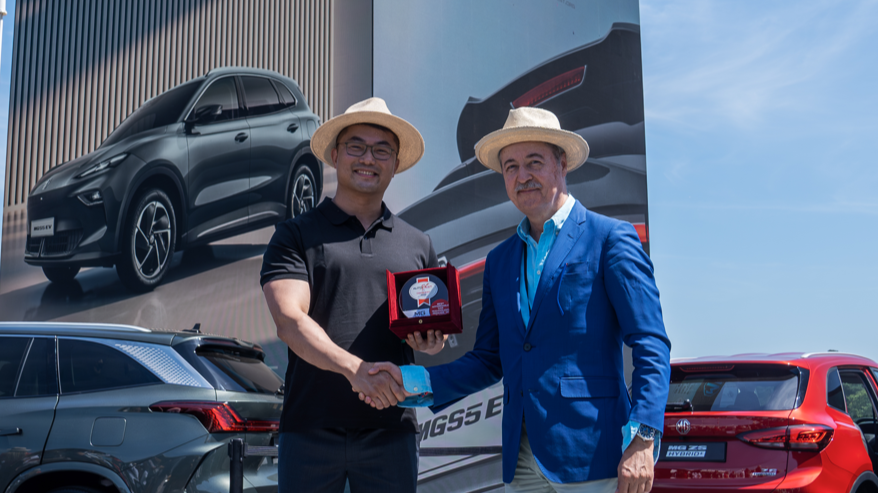 MGS5 EV отримала відзнаку «AUTOBEST CONQUEST 2026» на фестивалі швидкості в Гудвуді